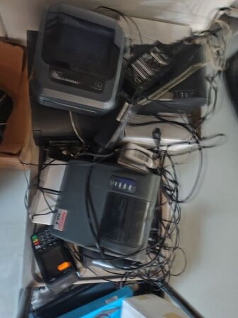 Betalingsterminal, printere mv.