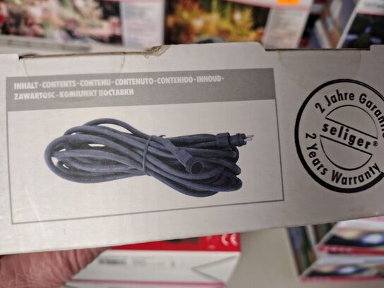 4 stk. Forlængerkabel 2,5 m.