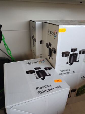 5 stk. Flydende skimmer