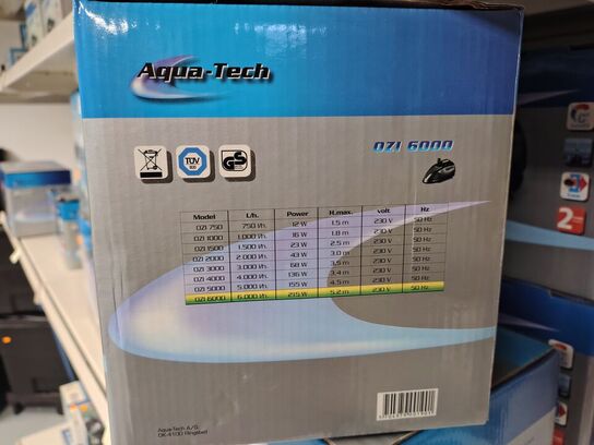 4 stk. Springvandspumpe. 