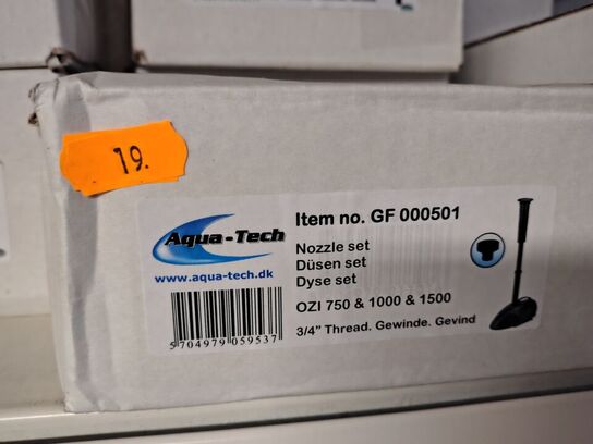 Parti dyser og filtre