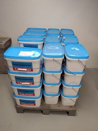 1 palle Calictus filter materiale