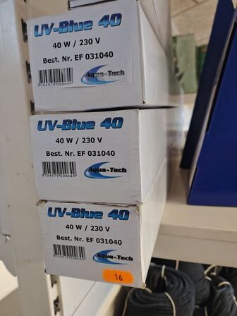 UV Blue 20 og 40 W