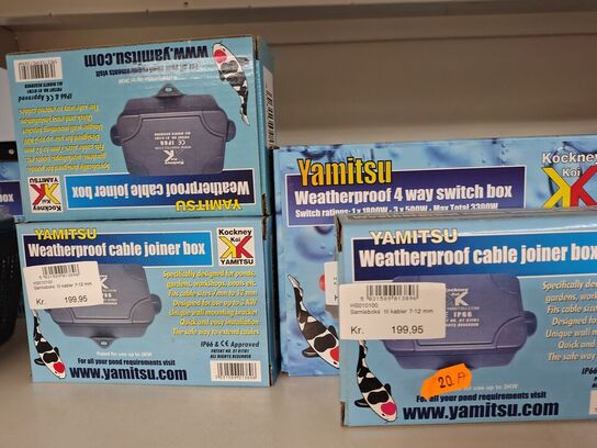 Blandet parti tilbehør.