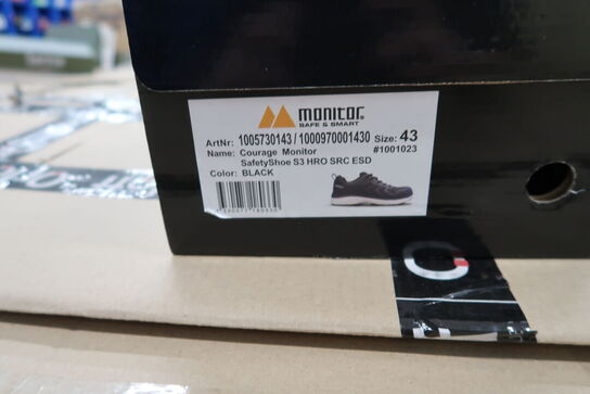 Sikkerhedssko Str. 43 MONITOR Model: Courage