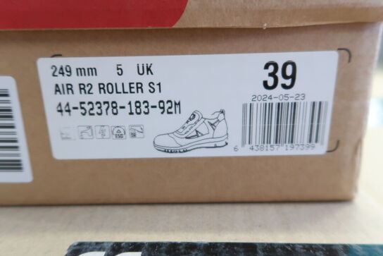 Sikkerhedssko Str. 39 SIEVI Model: Air R2 Roller 