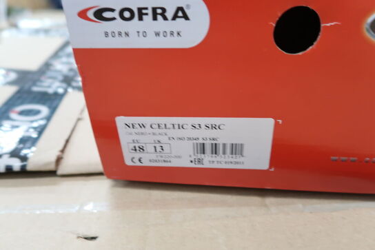 Sikkerhedssko Str. 48 COFRA Model: New Celtic S3