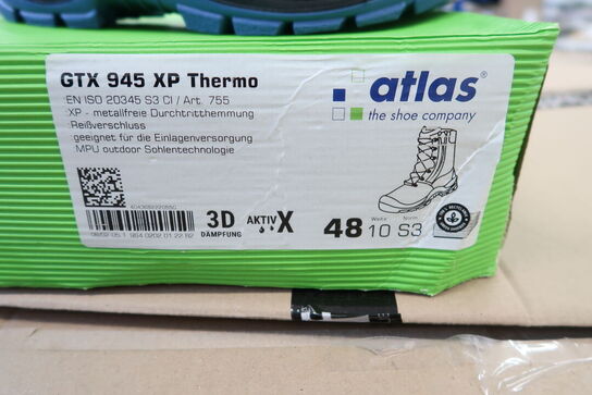 Sikkerhedssko Str. 48 ATLAS Model: GTX 945 XP Thermo