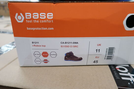 Sikkerhedssko Str. 45 BASE Model: I-Robox Top B1211