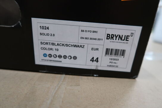 Sikkerhedssko Str. 44 BRYNJE Model: Solid 2.0 1024