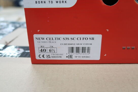 Sikkerhedssko Str. 40 COFRA Model: New Celtic S3