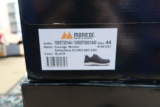 Sikkerhedssko Str. 44 MONITOR Model: Courage