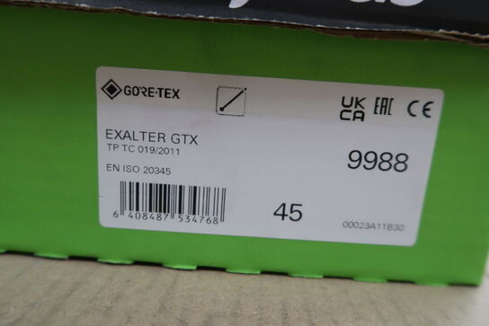 Sikkerhedssko Str. 45 JALAS Model: Exalter GTX 9988