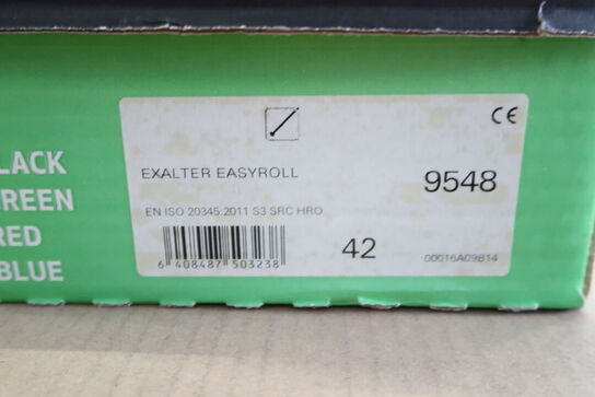 Sikkerhedssko Str. 42  JALAS Model: Exalter Easyroll 9548