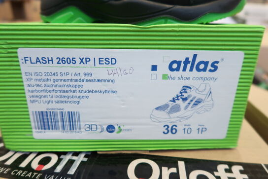 Sikkerhedssko Str. 36 ATLAS Model: Flash 2605 XP ESD