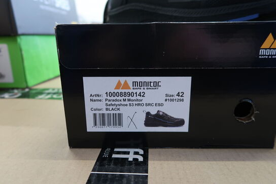 2 par sikkerhedssko Str. 42  MONITOR Model: Paradox M