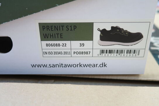 Sikkerhedssko Str. 39 SANITA Model: Prenit S1P 