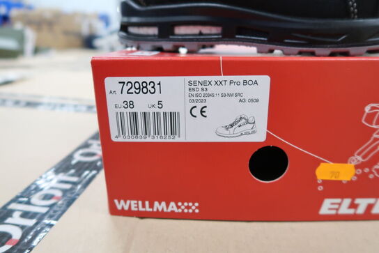 Sikkerhedssko Str. 38 ELTEN Model: Senex XXT Pro Boa