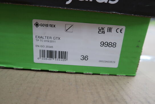 Sikkerhedssko Str. 36 JALAS Model: Exalter GTX 9988