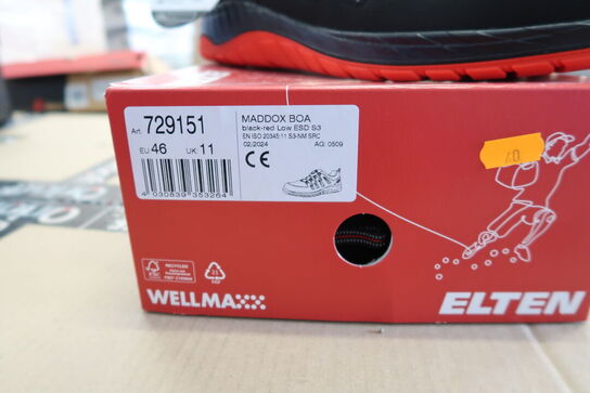 Sikkerhedssko Str. 46 ELTEN Model: Maddox Boa 
