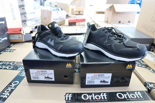 2 par sikkerhedssko Str. 42  MONITOR Model: Three 100 Ninety, Courage