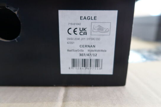 Sikkerhedssko Str. 47 BATA INDUSTRIALS Model: Eagle