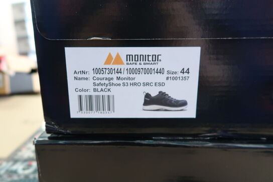Sikkerhedssko Str. 44 MONITOR Model: Courage