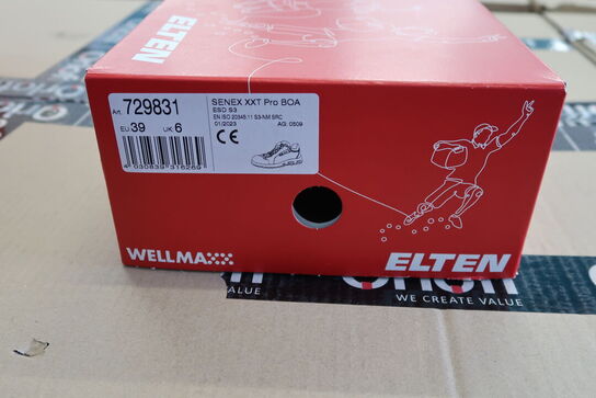 Sikkerhedssko Str. 39 ELTEN Model: Senex XXT Pro Boa