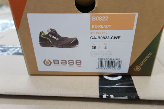 Sikkerhedssko Str. 36 BASE Model: Be-Ready B0822