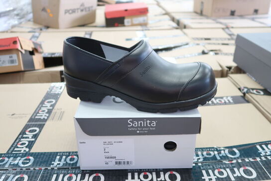 Sikkerhedssko Str. 43 SANITA Model: San Duty 