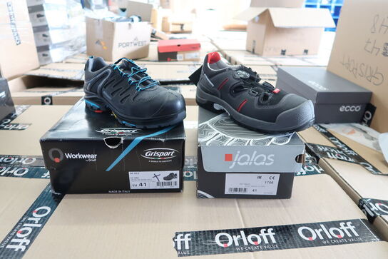 2 par sikkerhedssko Str. 41 JALAS, GRISPORT Model: Zenit 1708, OF653