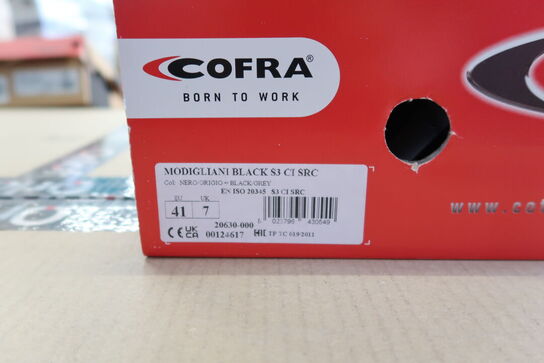 Sikkerhedssko Str. 41 COFRA  Model: Modigliani S3