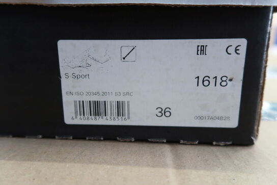 Sikkerhedssko Str. 36 JALAS Model: S-Sport