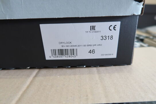 Sikkerhedssko Str. 46 JALAS Model: Dry Lock 3318