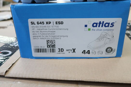 Sikkerhedssko Str. 44 ATLAS Model: SL 645 XP ESD