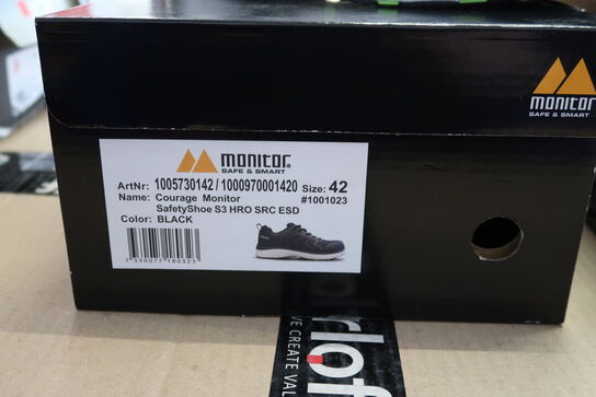 2 par sikkerhedssko Str. 42  MONITOR Model: Courage, Paradox M