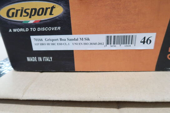 Sikkerhedssko Str. 46 GRISPORT Model: Boa Sandal 70166