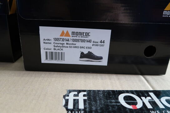 Sikkerhedssko Str. 44 MONITOR Model: Courage