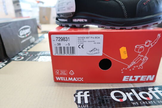 Sikkerhedssko Str. 38 ELTEN Model: Senex XXT Pro Boa