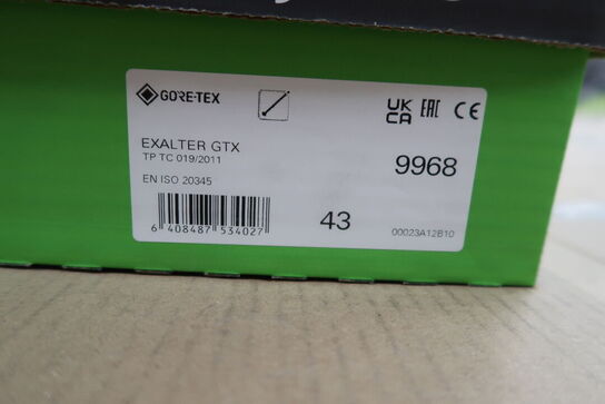 Sikkerhedssko Str. 43 JALAS Model: Exalter GTX 9968