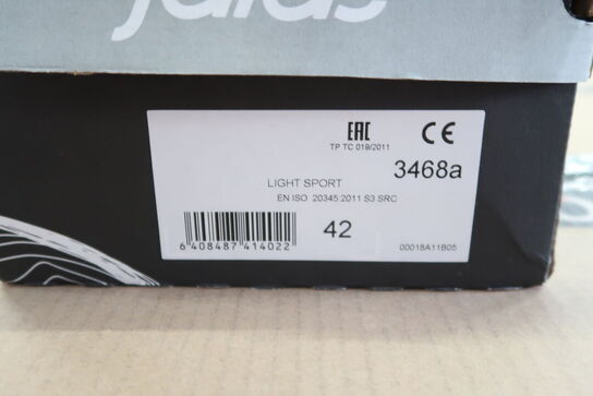 Sikkerhedssko Str. 42  JALAS Model: Light Sport