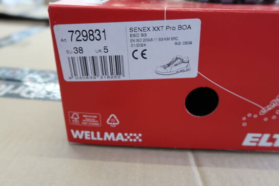 Sikkerhedssko Str. 38 ELTEN Model: Pro Boa Blue IAN XXTP