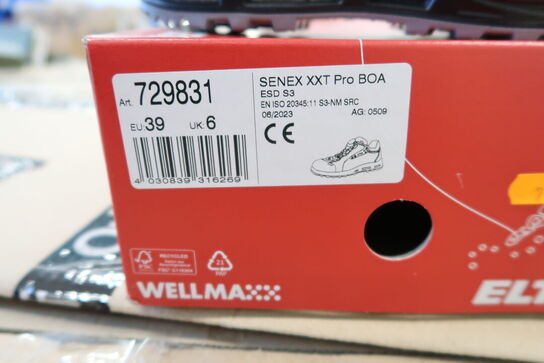 Sikkerhedssko Str. 39 ELTEN Model: Senex XXT Pro Boa