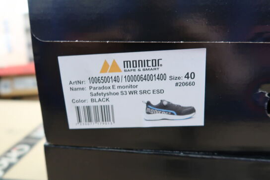 2 par skkerhedssko Str. 40 MONITOR Model: Paradox E