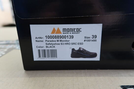 Sikkerhedssko Str. 39½ MONITOR Model: Paradox E