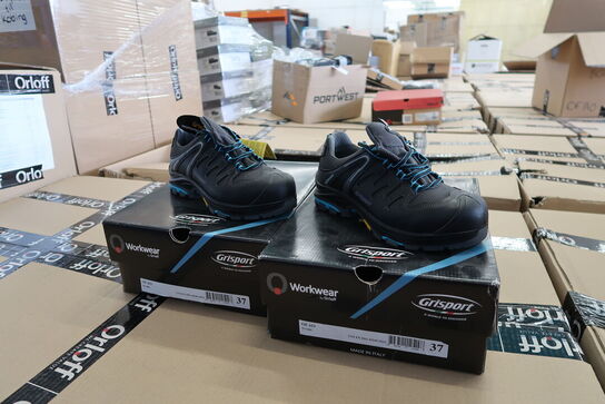 2 par sikkerhedssko Str.37 GRISPORT Model: OF 653