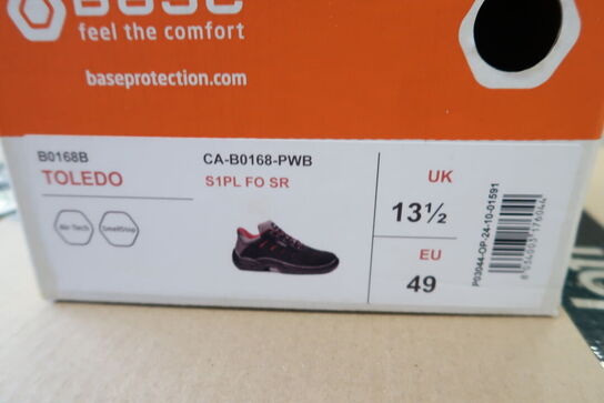 Sikkerhedssko Str. 49 BASE Model: Toledeo B0168B