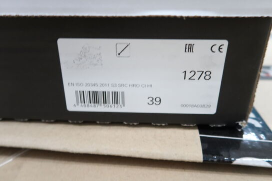 Sikkerhedssko Str. 43 EURO DAN Model: Flex 480-01½