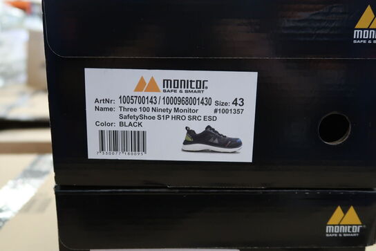2 par sikkerhedssko Str. 41 MONITOR Model: Three 100 Ninety