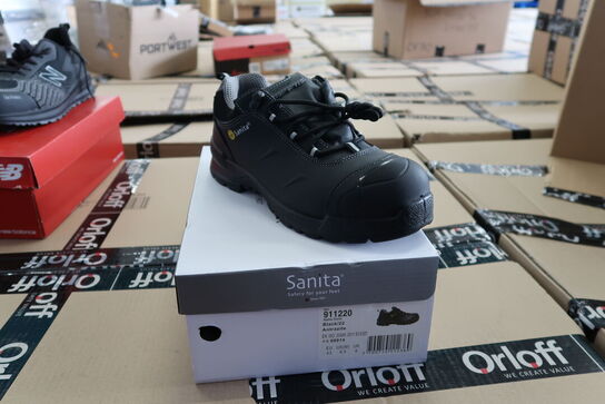 Sikkerhedssko Str. 43 SANITA Model: Antrazite